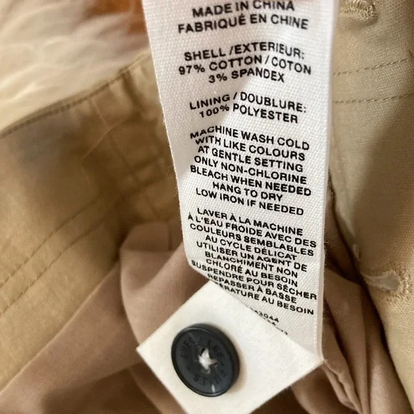 Avec Les Filles Pleated Preppy Mini Skirt in Safari Khaki - Picture 12 of 13